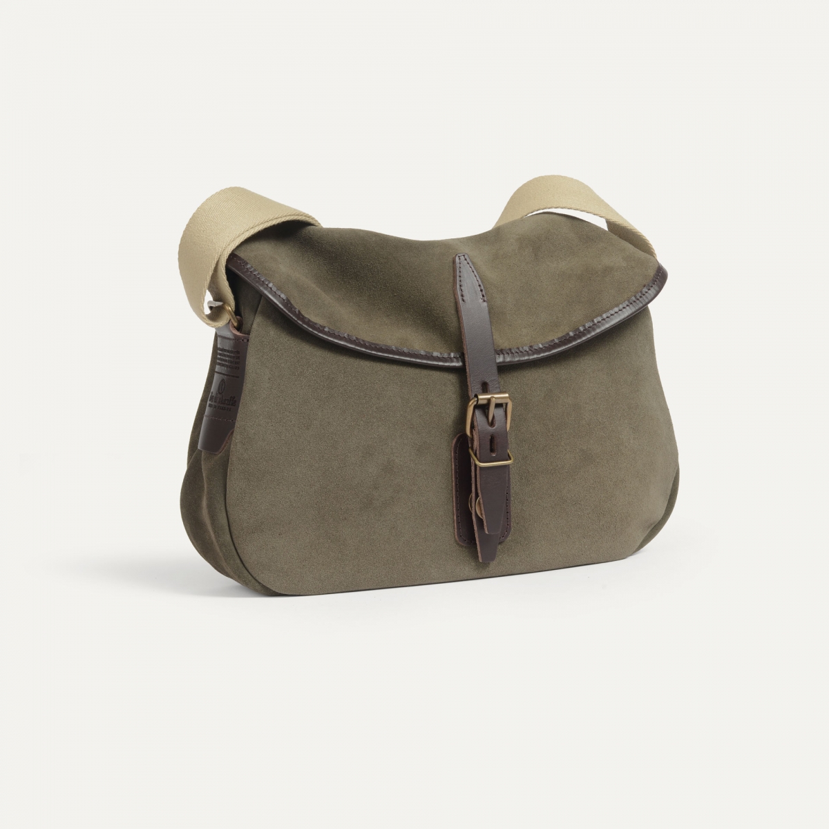 Musette du Pêcheur XS / Cuir Velours - Musk (image n°2)