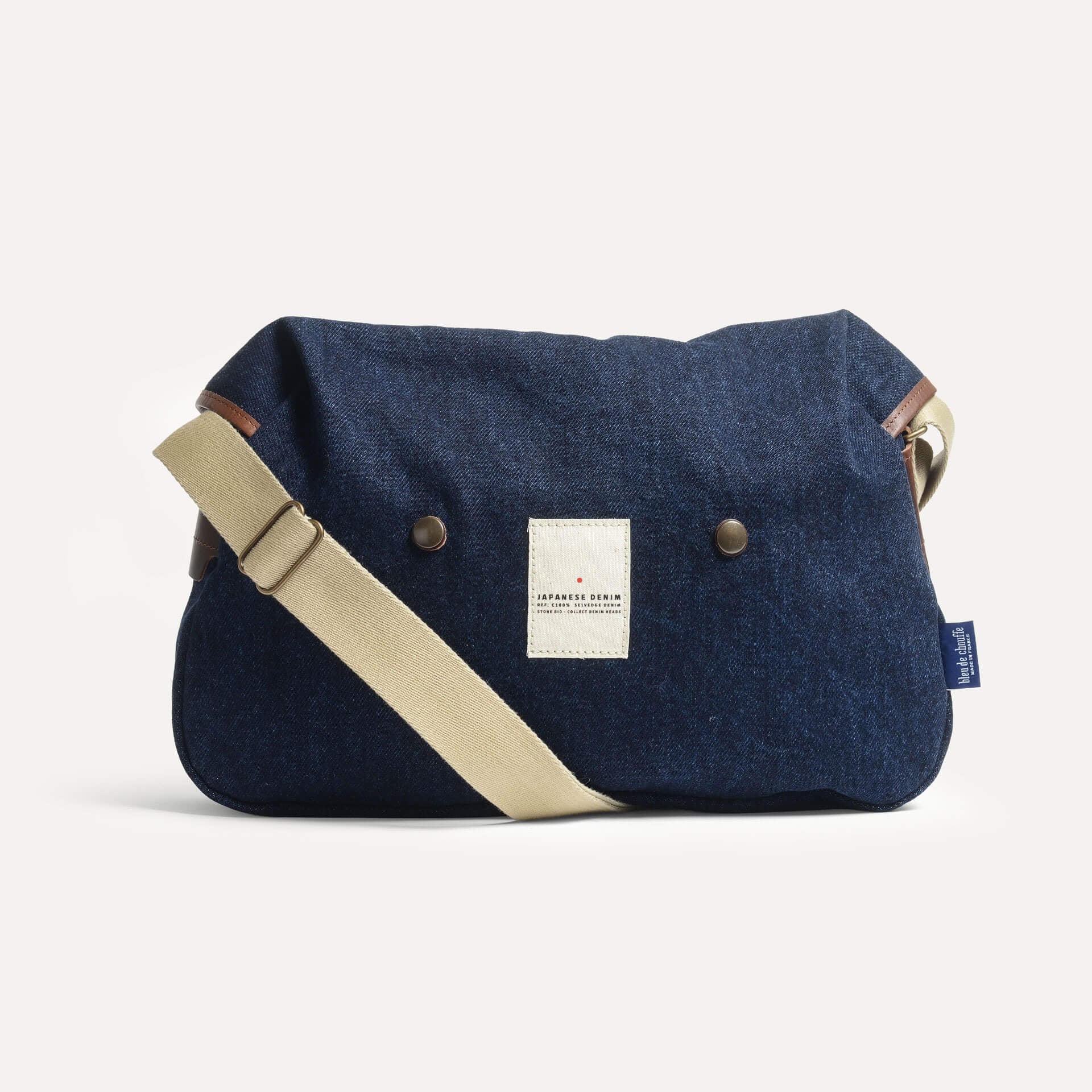 Sac besace Léon - Denim (image n°3)
