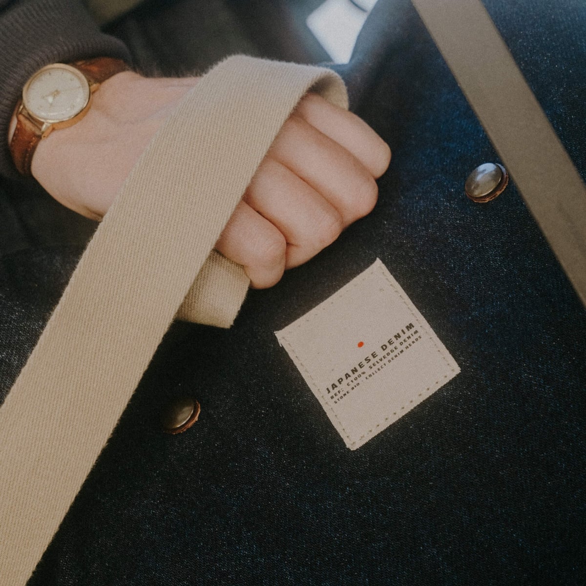 Sac besace Léon - Denim (image n°7)