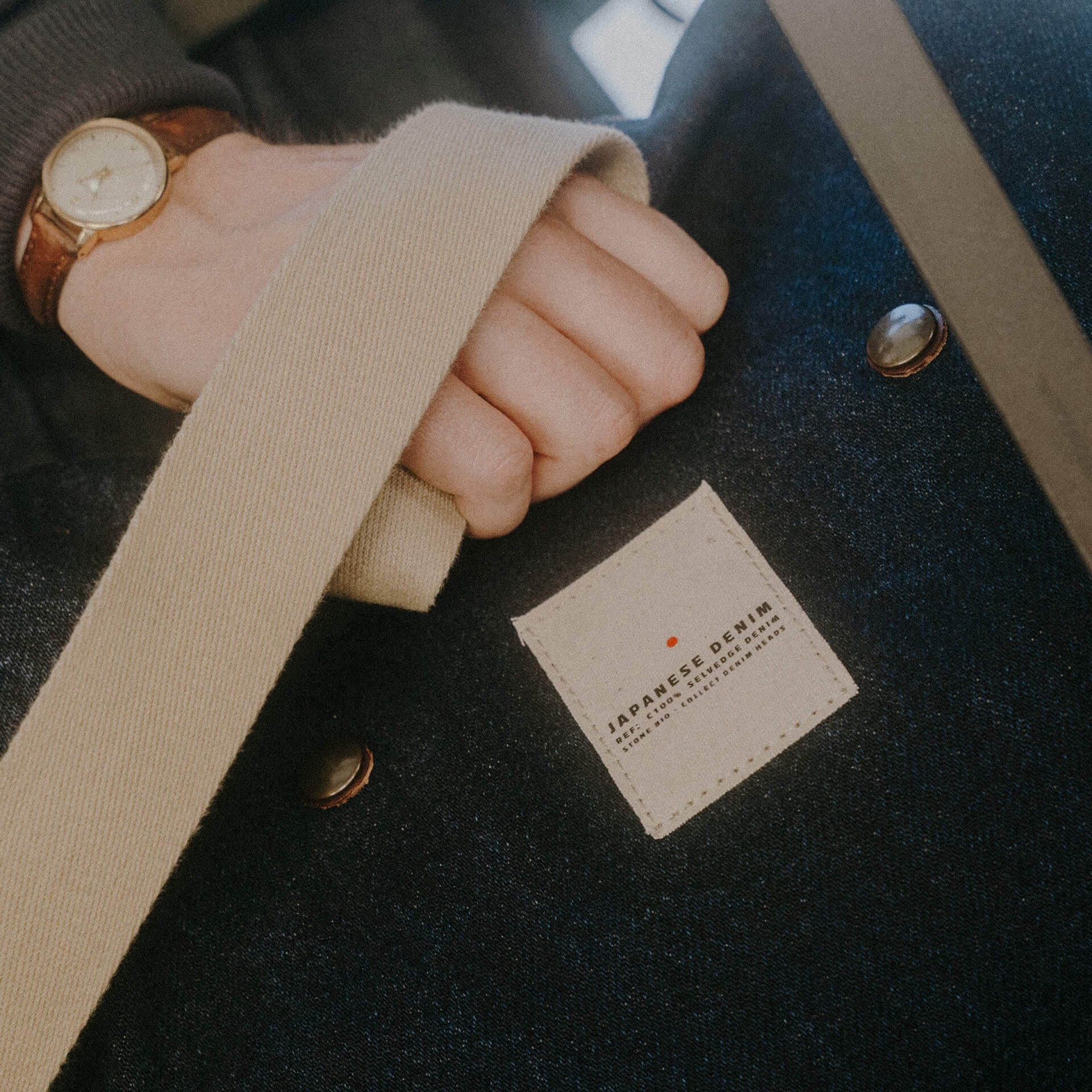 Sac besace Léon - Denim (image n°7)