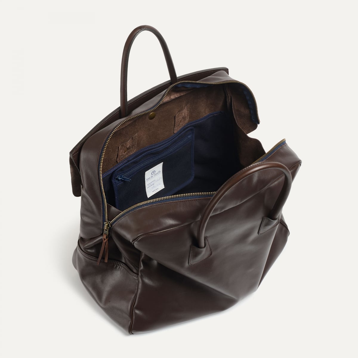 Sac de voyage Zoom Liscio - Marron (image n°5)