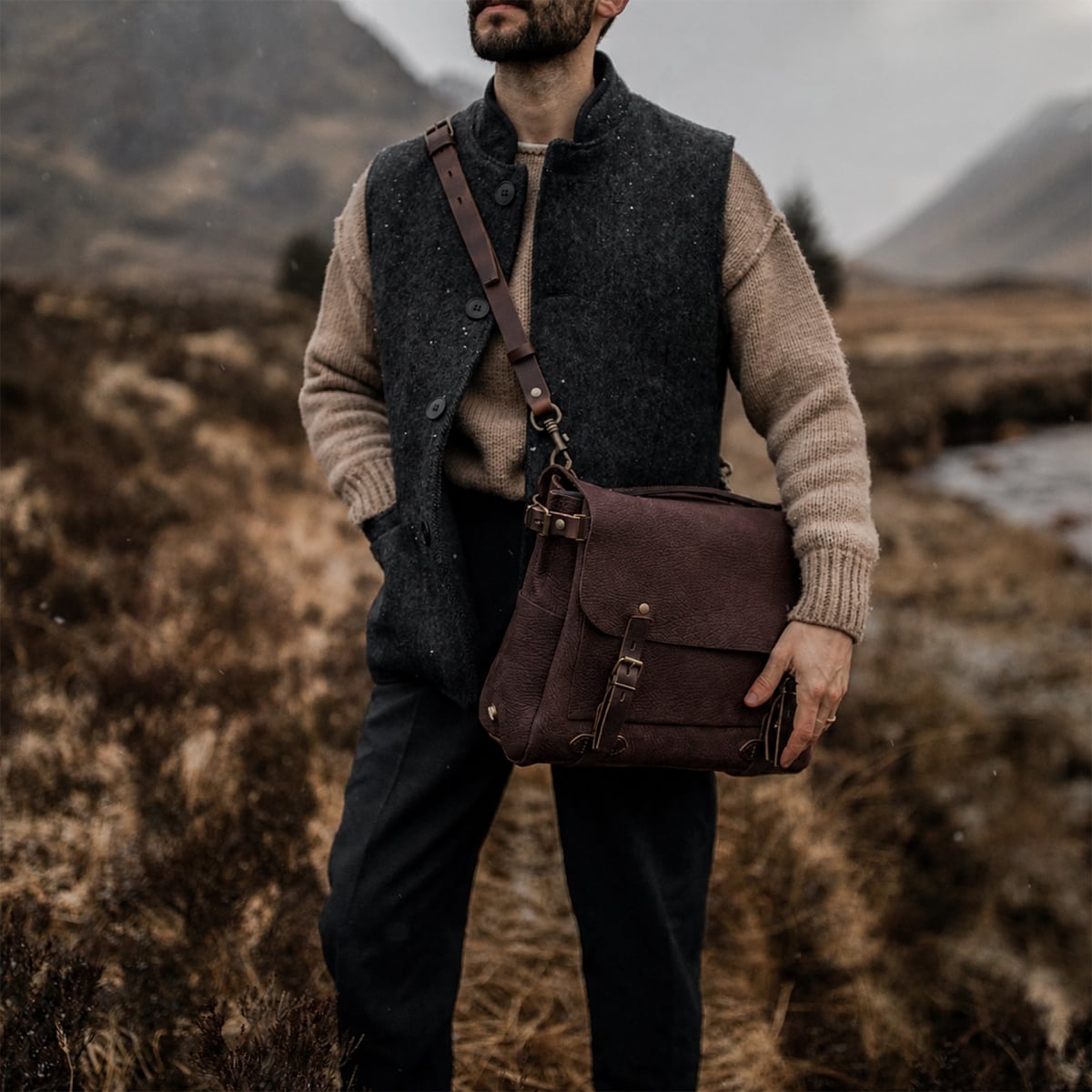 Postman bag Éclair - Peat (image n°5)