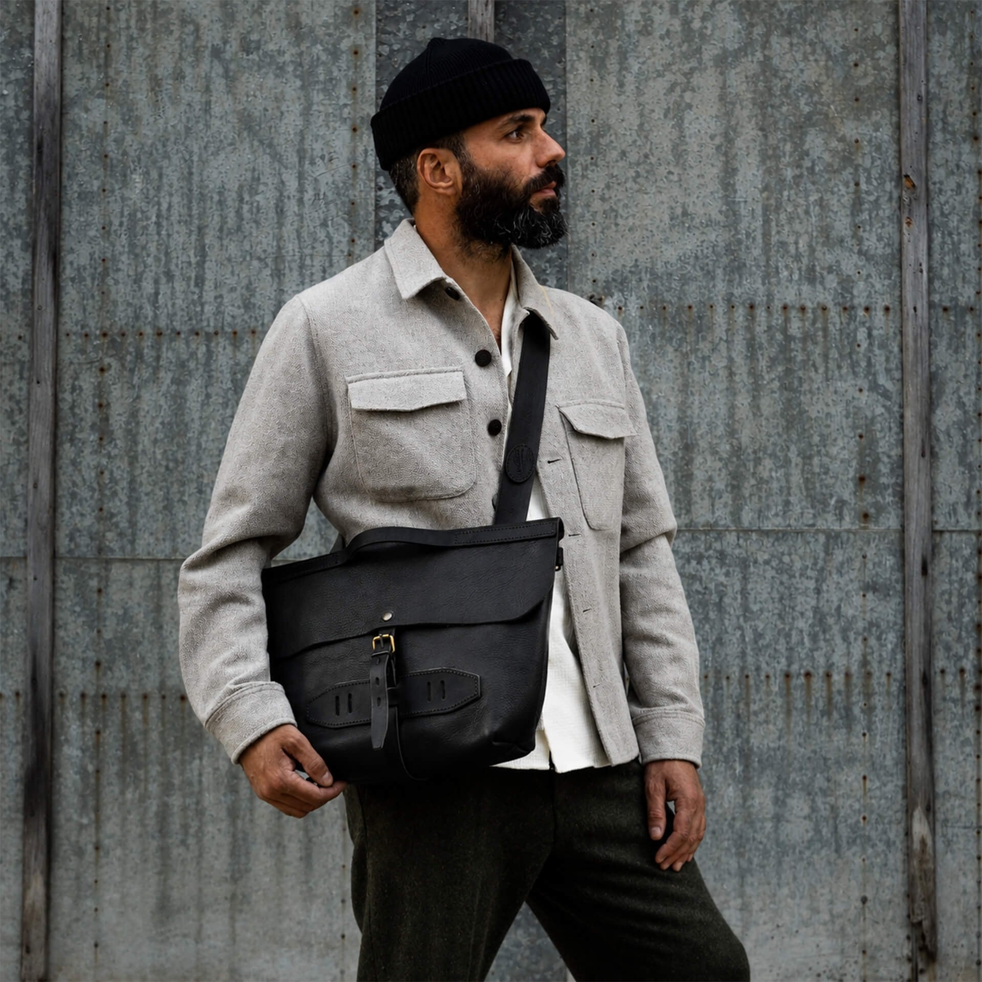 Bolso mensajero Lazard - Negro (imagen n.º 8)