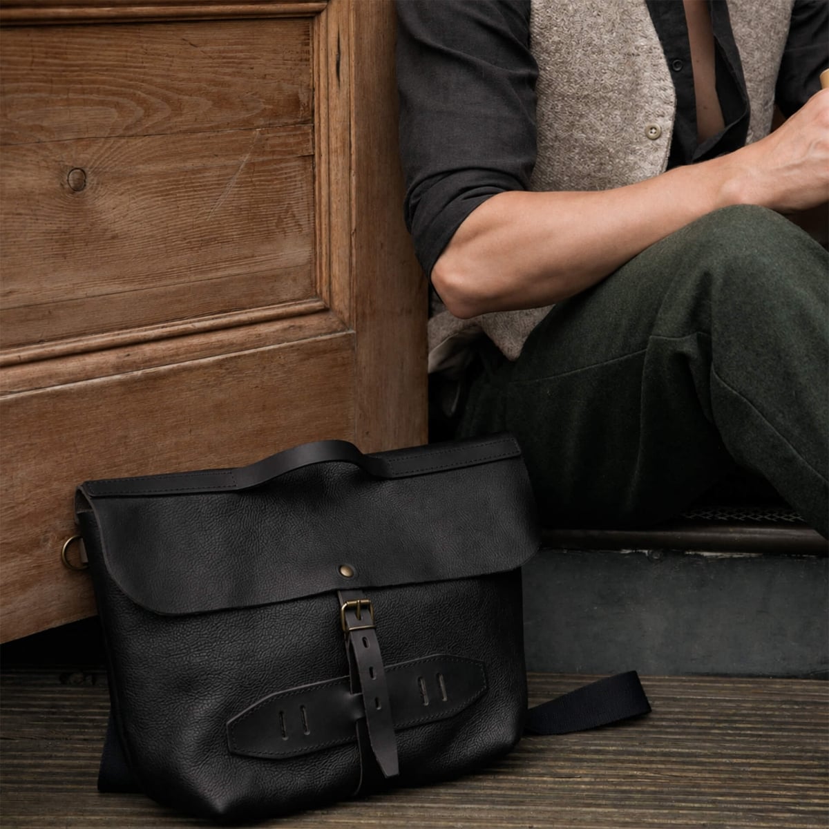 Lazard Satchel bag - Black (image n°6)
