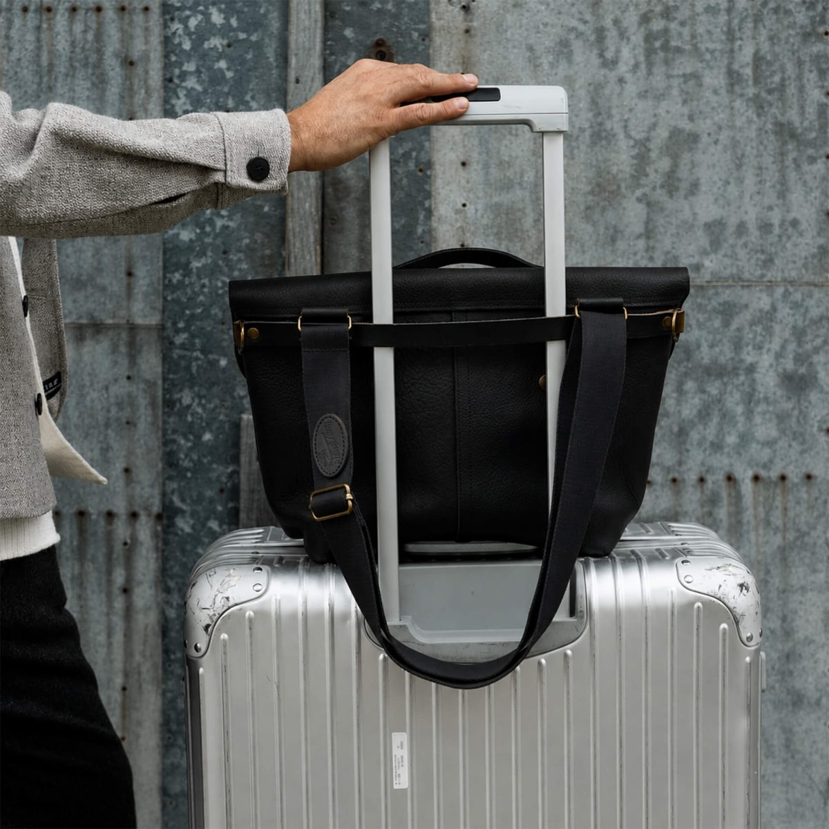 Lazard Satchel bag - Black (image n°7)