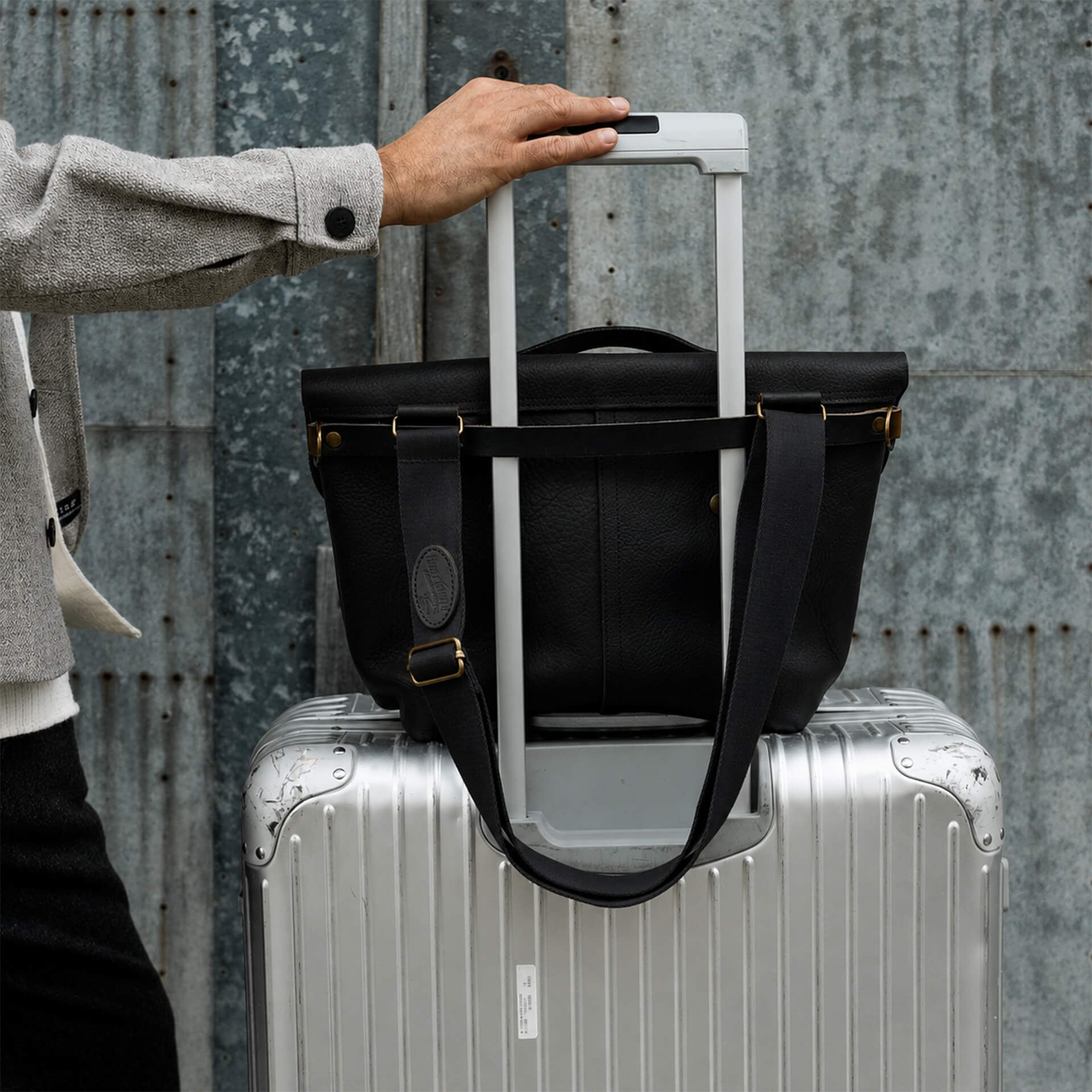 Lazard Satchel bag - Black (image n°7)