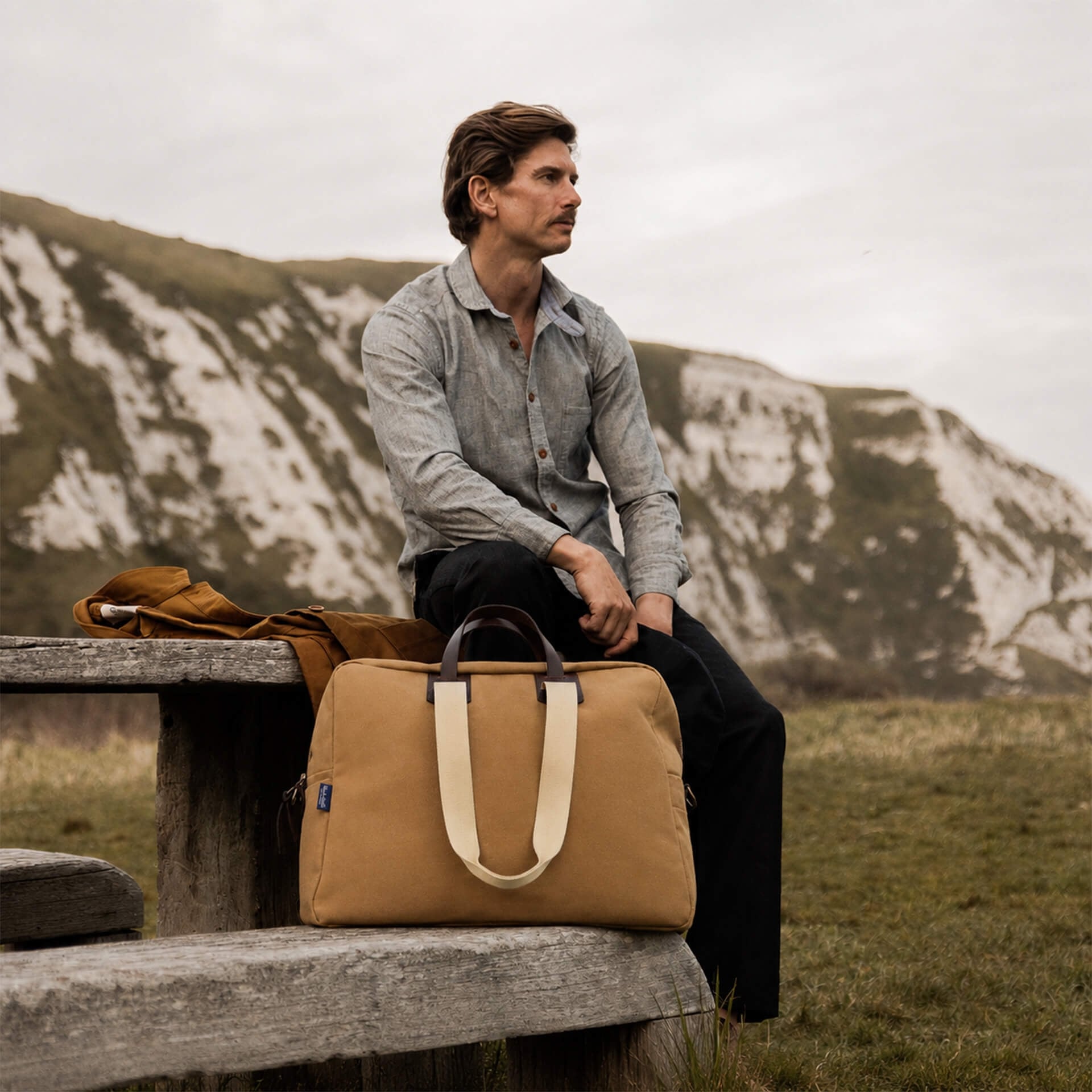 Sac voyage aviateur Missak - Camel BM (image n°4)