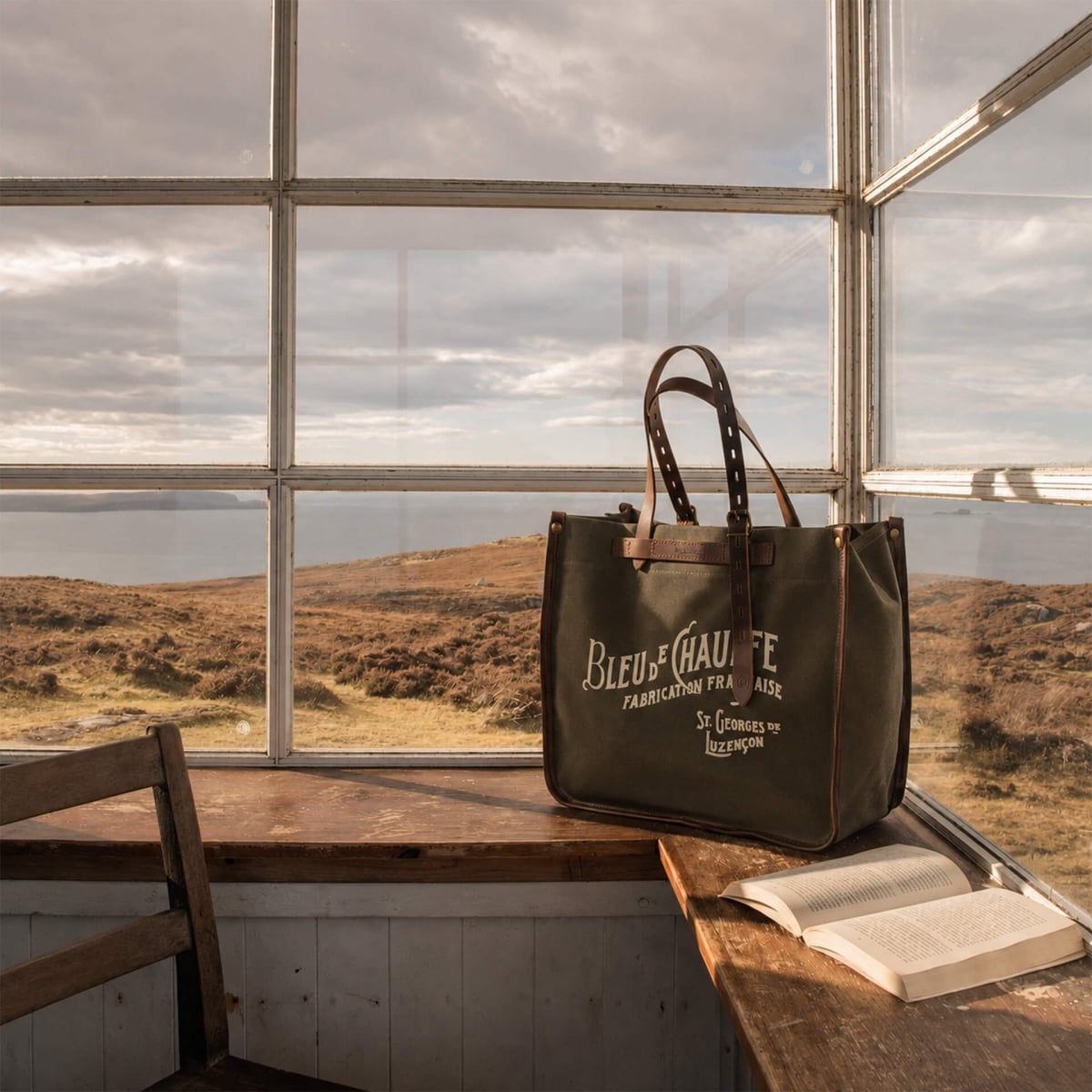 Bazar tote bag - Khaki BM (image n°7)