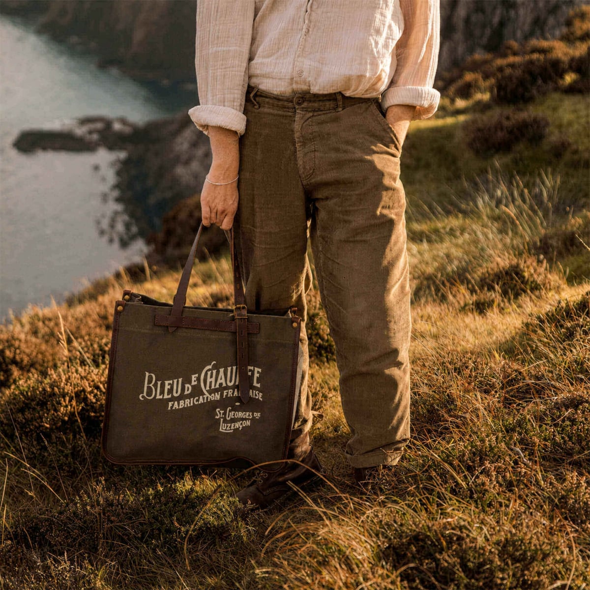 Bazar tote bag - Khaki BM (image n°6)