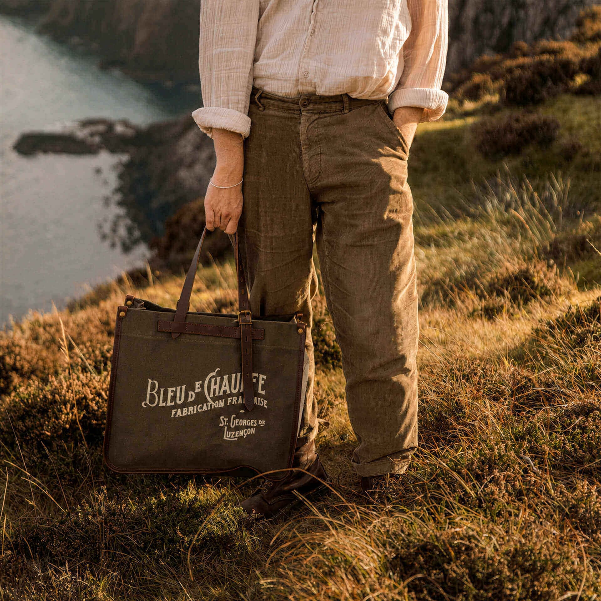 Bazar tote bag - Khaki BM (image n°6)