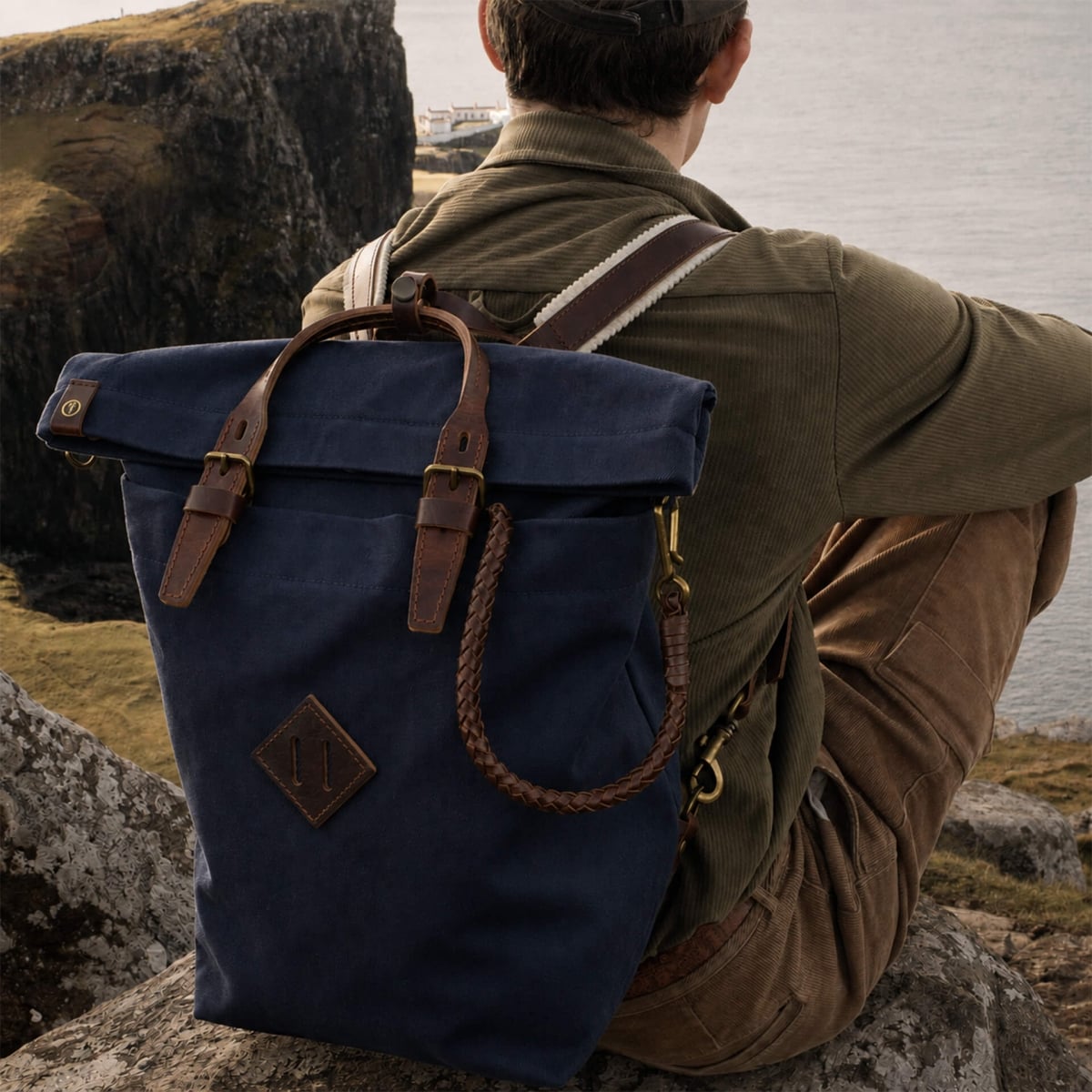 Mochila Woody 25L - Azul marino BM (imagen n.º 7)