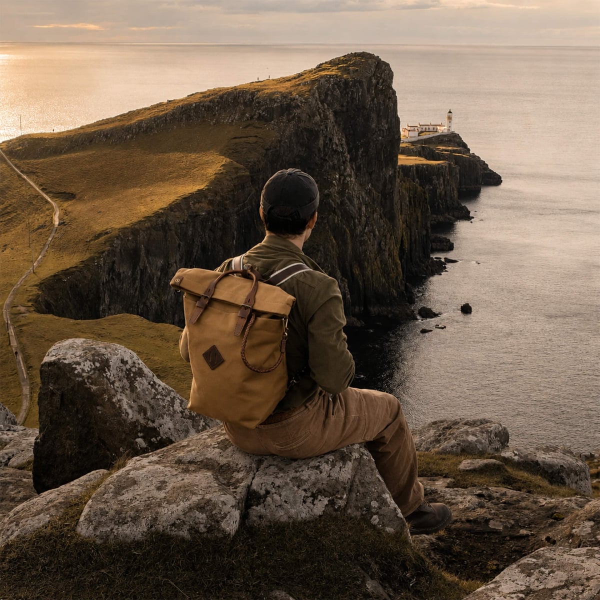 Sac à dos Woody 25L - Camel BM (image n°6)