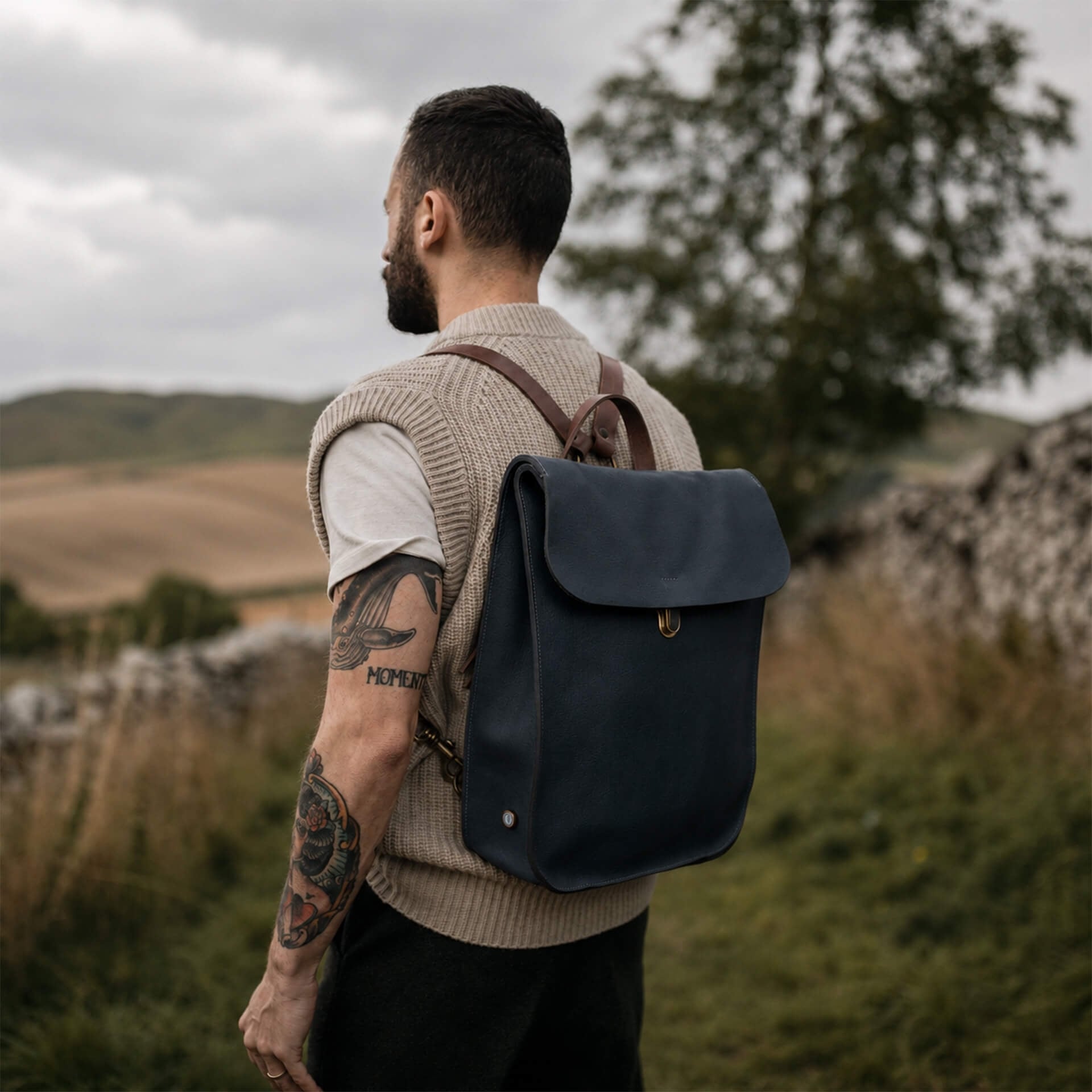 Mochila Puncho - Azul marino (imagen n.º 5)