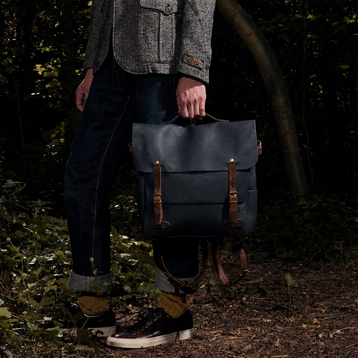 Bolso Postier Eclair L - Azul marino (imagen n.º 5)
