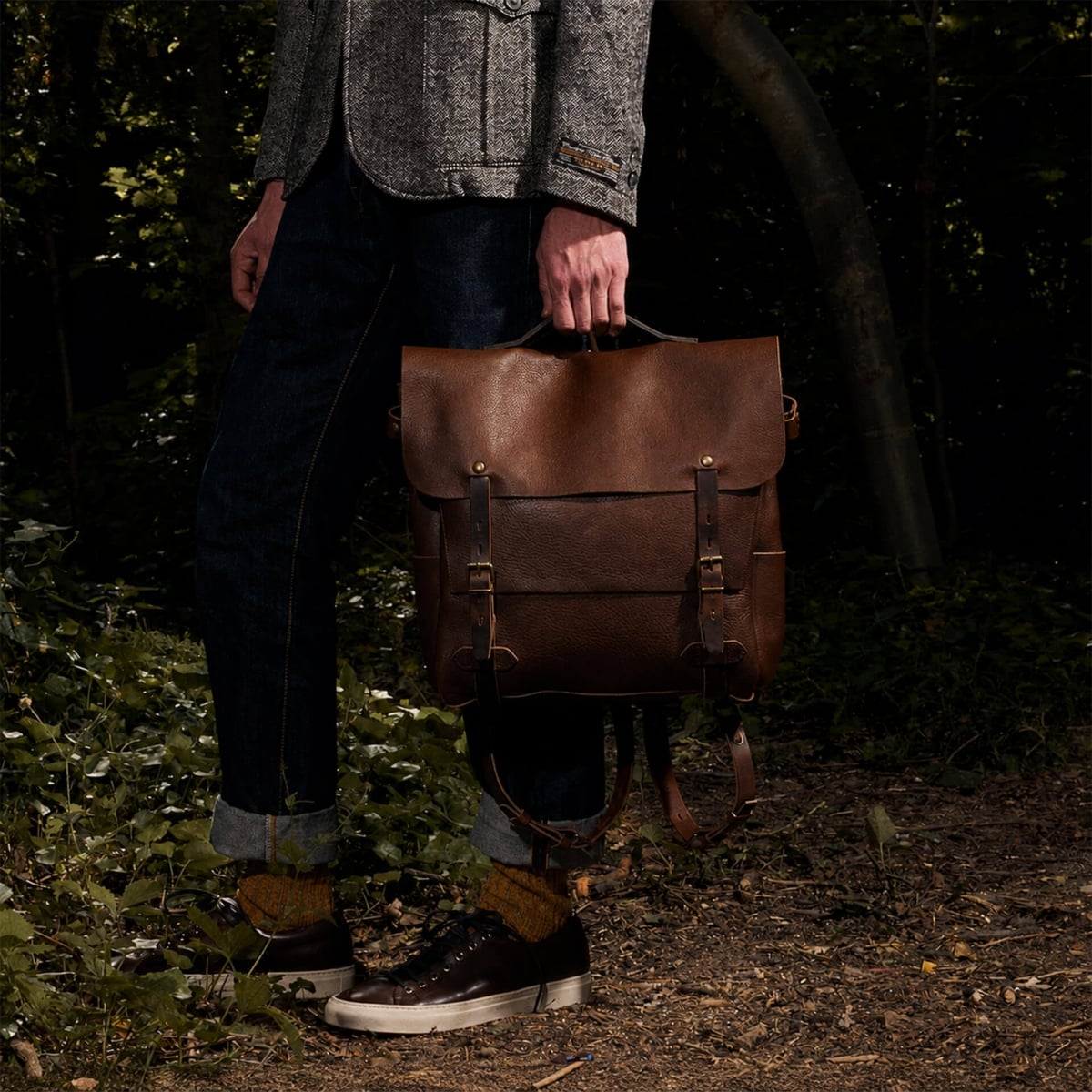 Eclair L Postman bag - Amber Brown (image n°5)