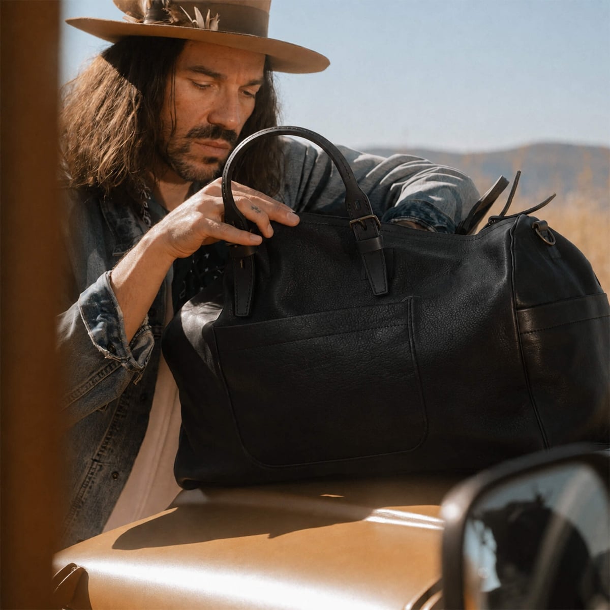Bolso de viaje Hobo - Negro (imagen n.º 6)