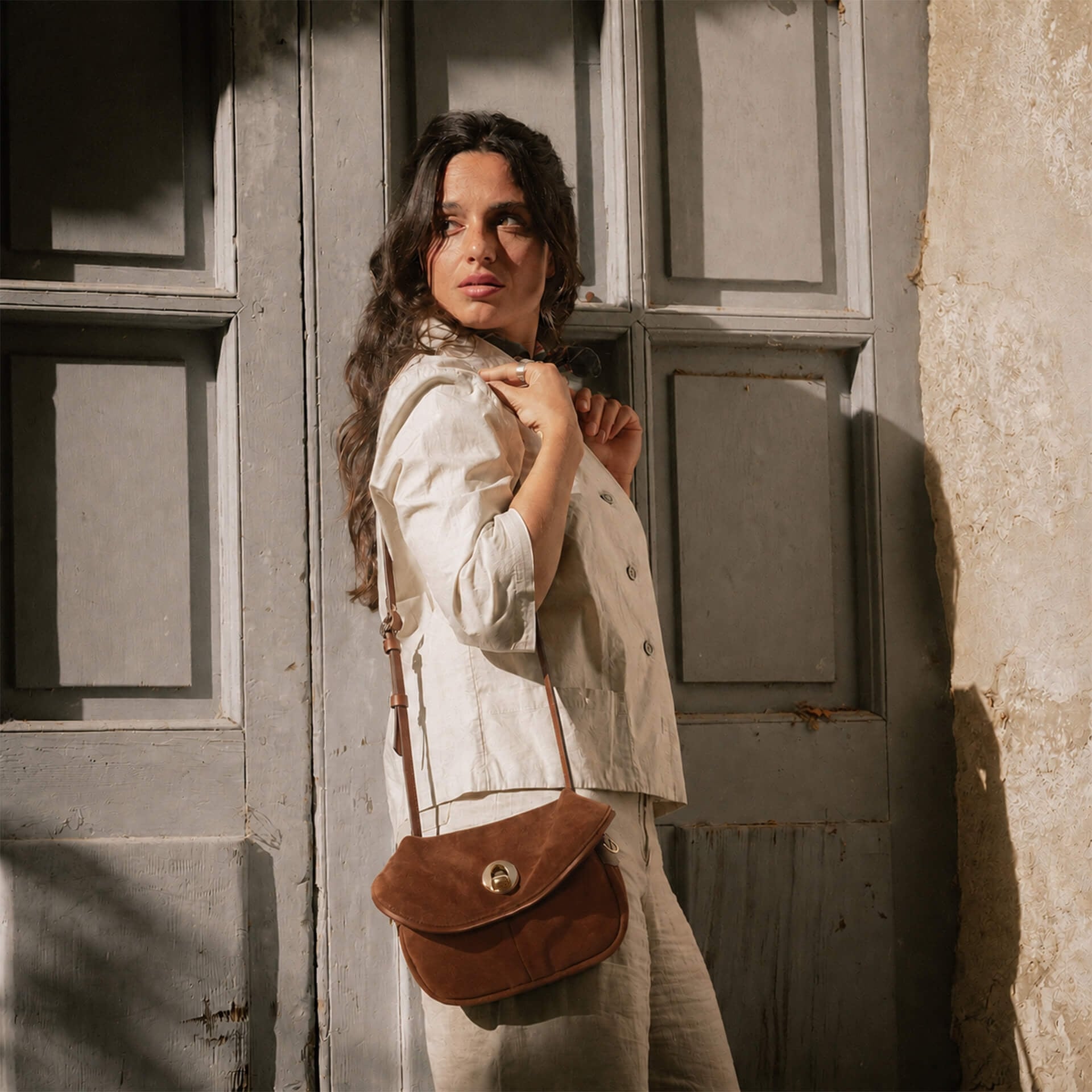 Bolso pequeño Jane - Marrón claro (imagen n.º 6)