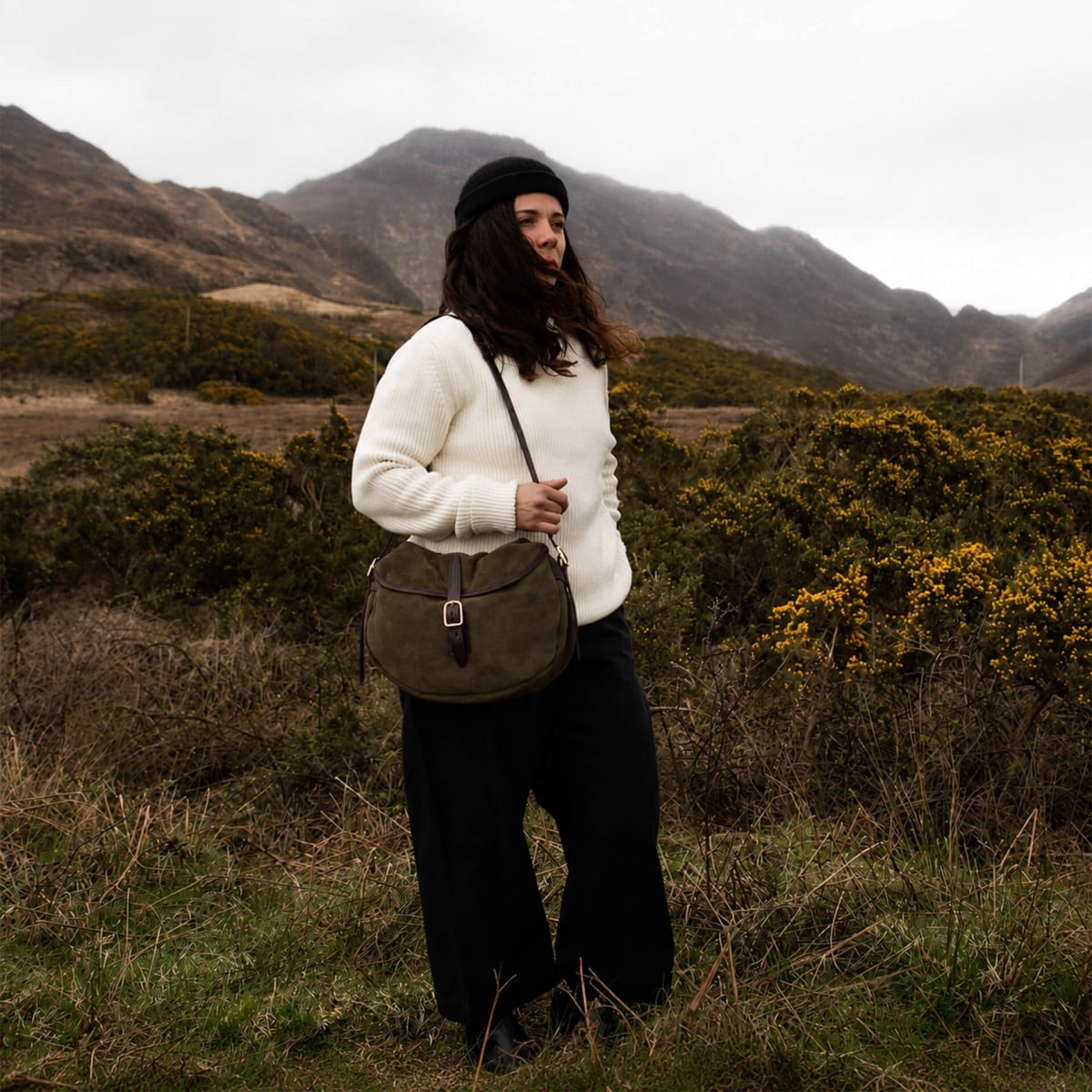 Margot half moon fisherman's bag - Musk (image n°7)