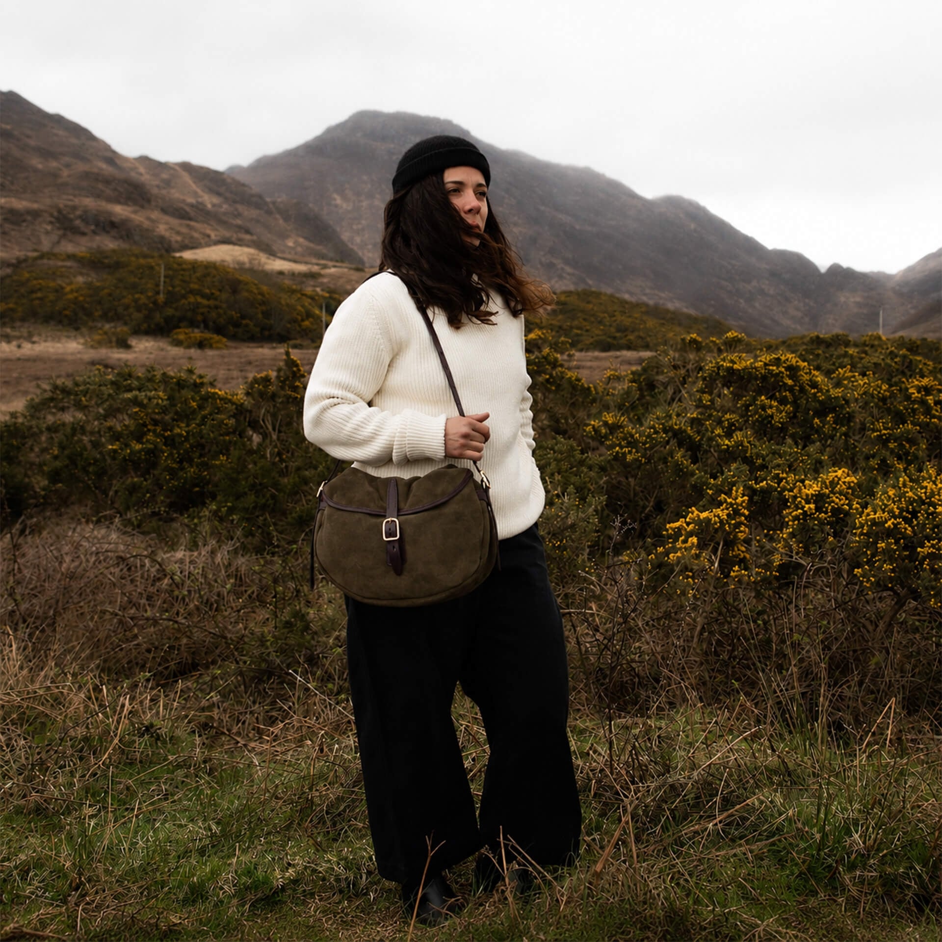 Margot half moon fisherman's bag - Musk (image n°7)