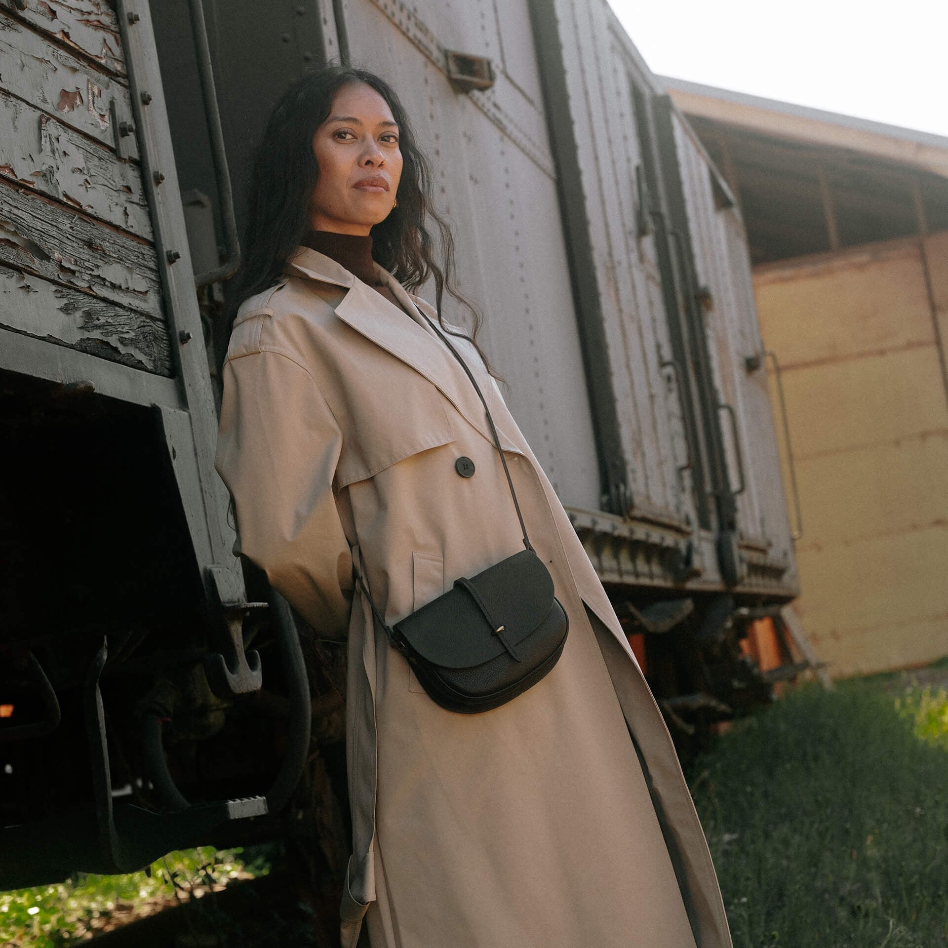 Java Mini postman bag / handbag - Black (image n°6)