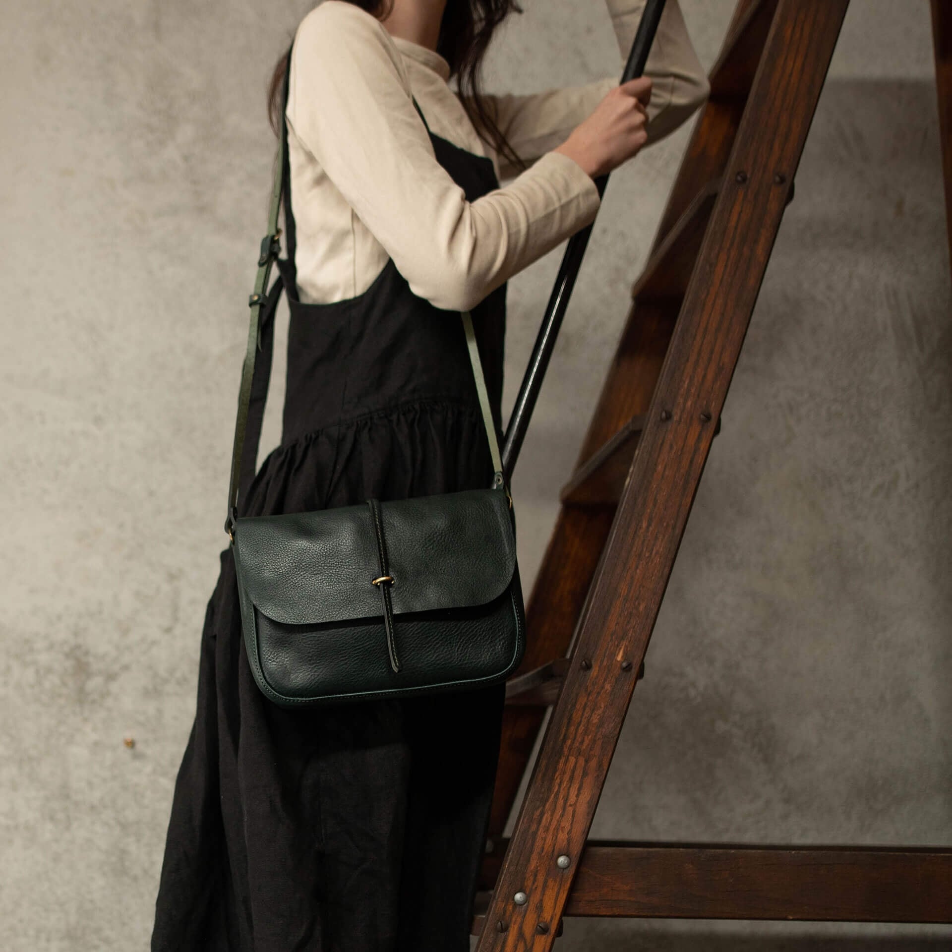 Bolso tipo cartera Pastel - Negro (imagen n.º 9)