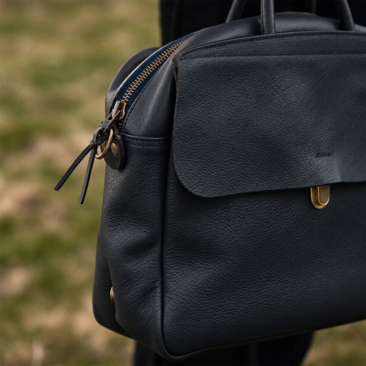 Bolso de negocios Zeppo Solo - Azul marino (imagen n.º 8)