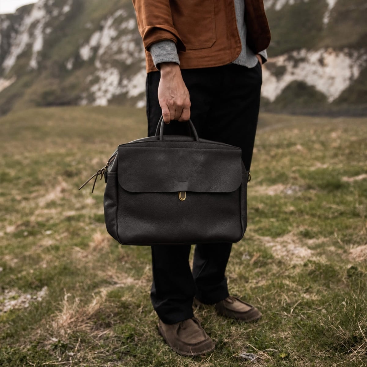 Sac Business Zeppo Solo - Marron Brun (image n°7)
