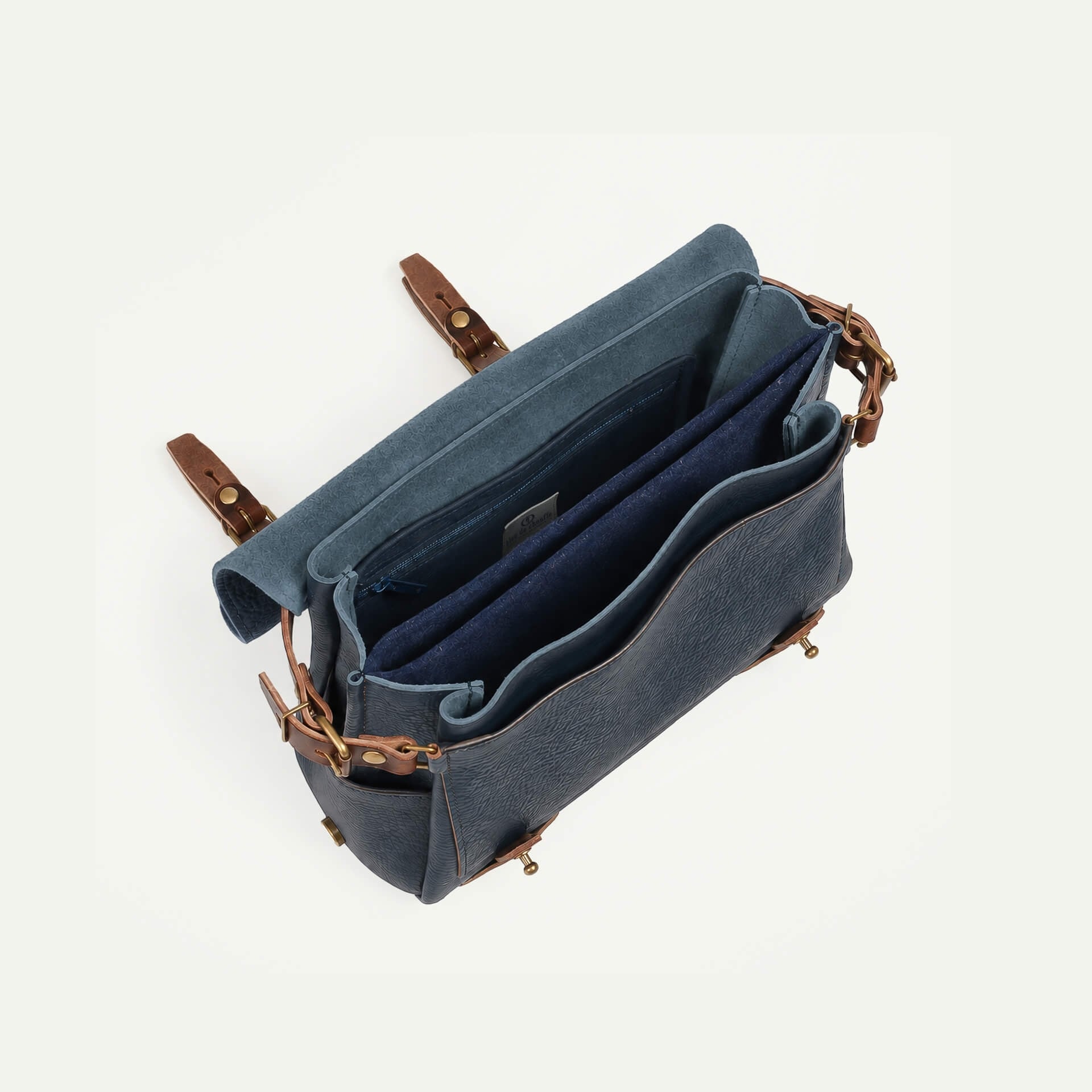 Sac Postier Eclair S - Bleu Marin (image n°4)