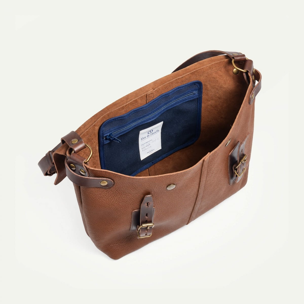 Lucien Satchel bag - Amber Brown (image n°4)