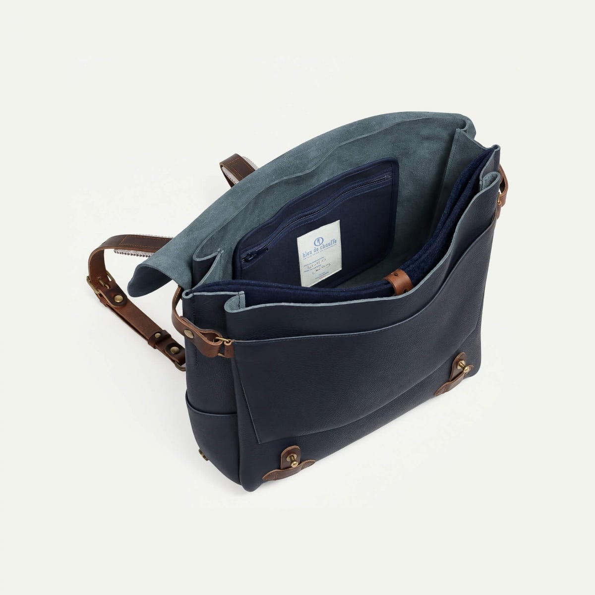Eclair L Postman bag - Navy blue (image n°4)