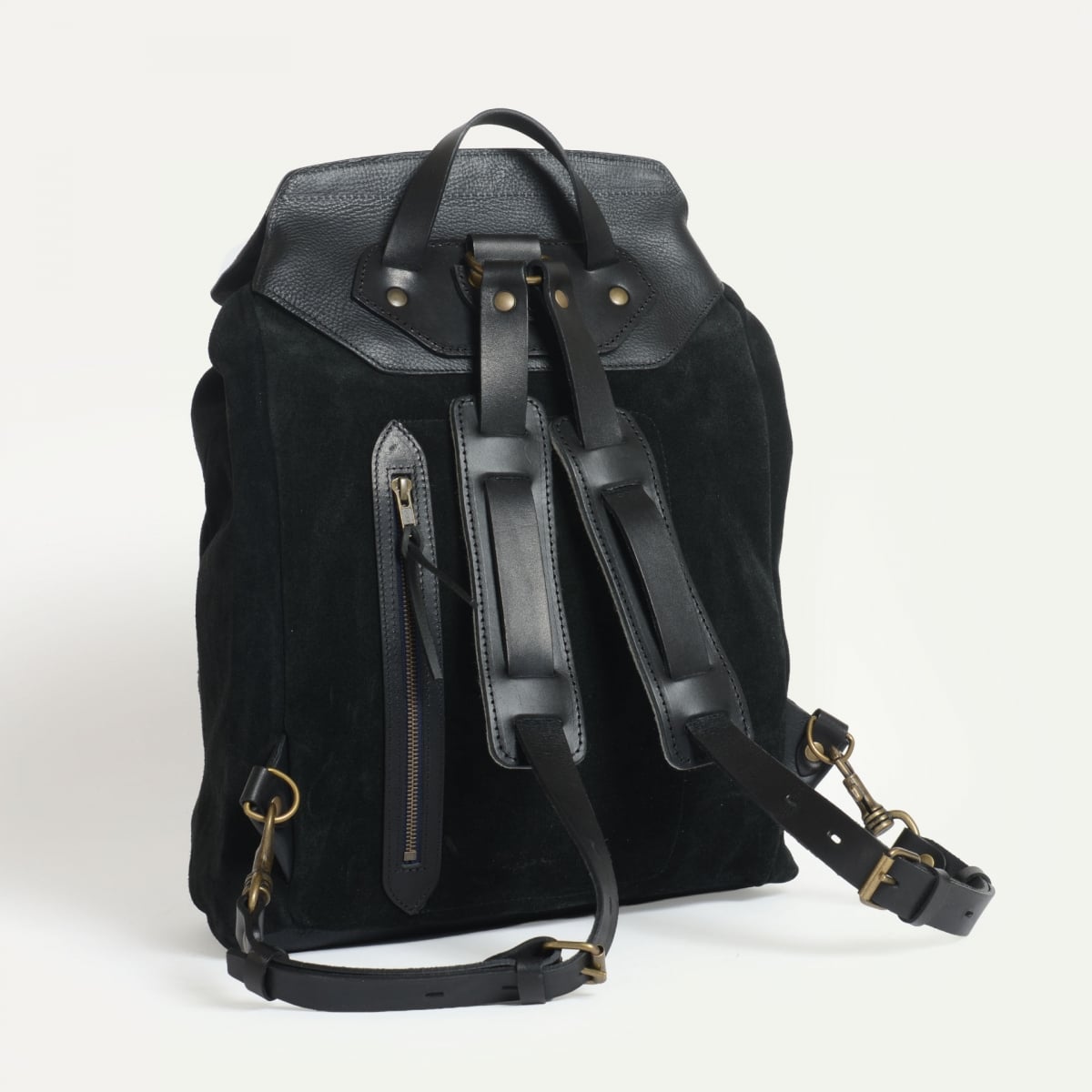 Rucksack Zibeline - Schwarzes Wildleder (image n°4)