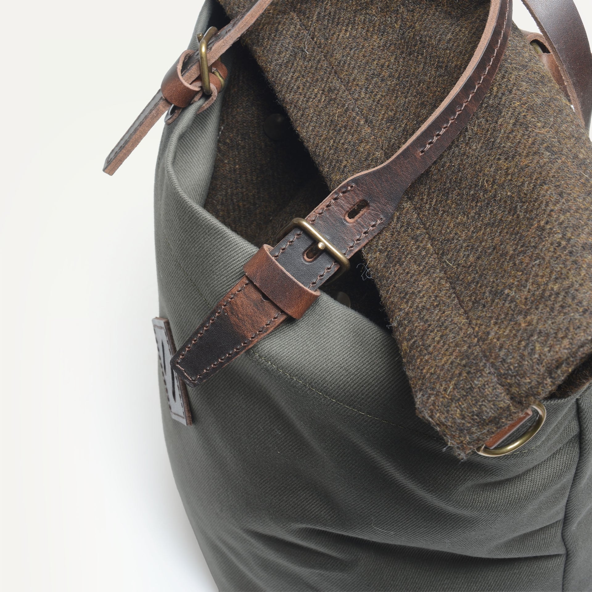 Mochila Woody 25 L - Caqui BM/Tweed (imagen n.º 4)