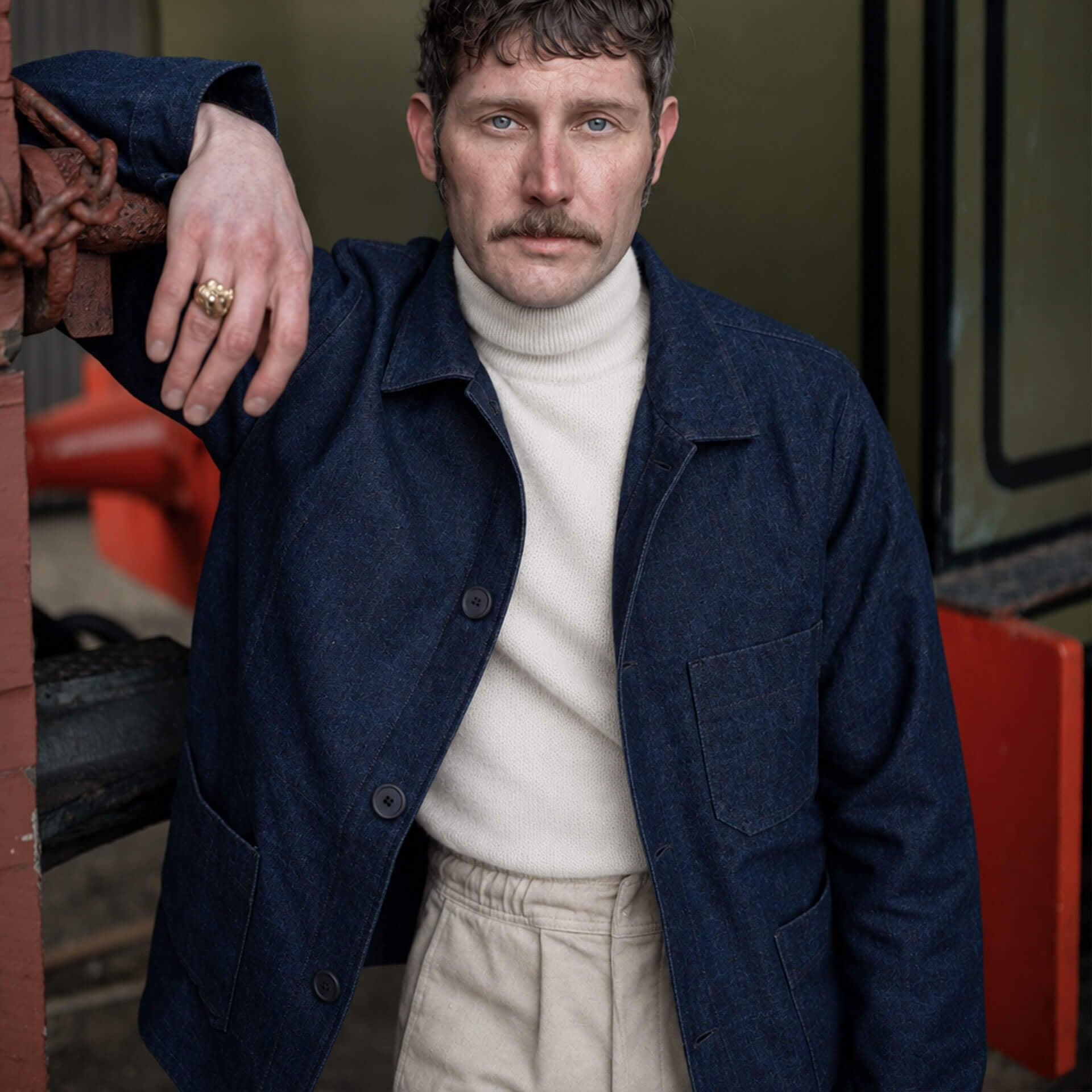 Germinal Work jacket - Denim (image n°6)