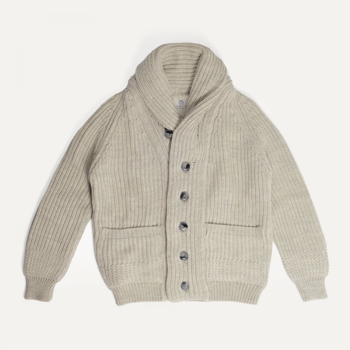 Doëlan cardigan - Natural (image n°1)