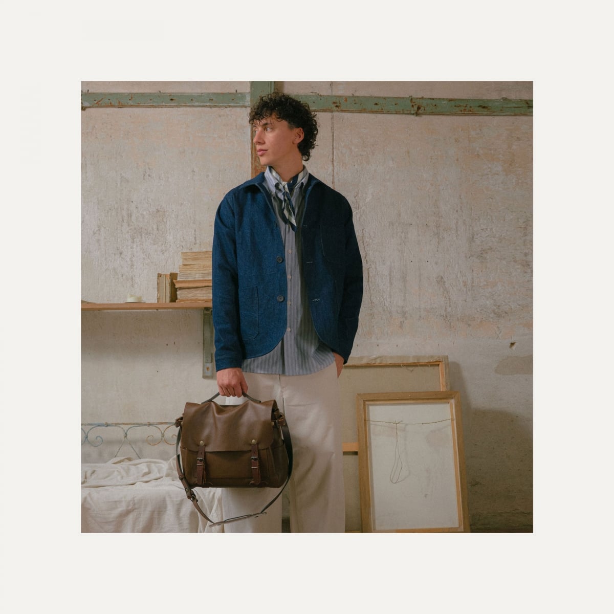 Chaqueta de trabajo Germinal - Denim (imagen n.º 2)