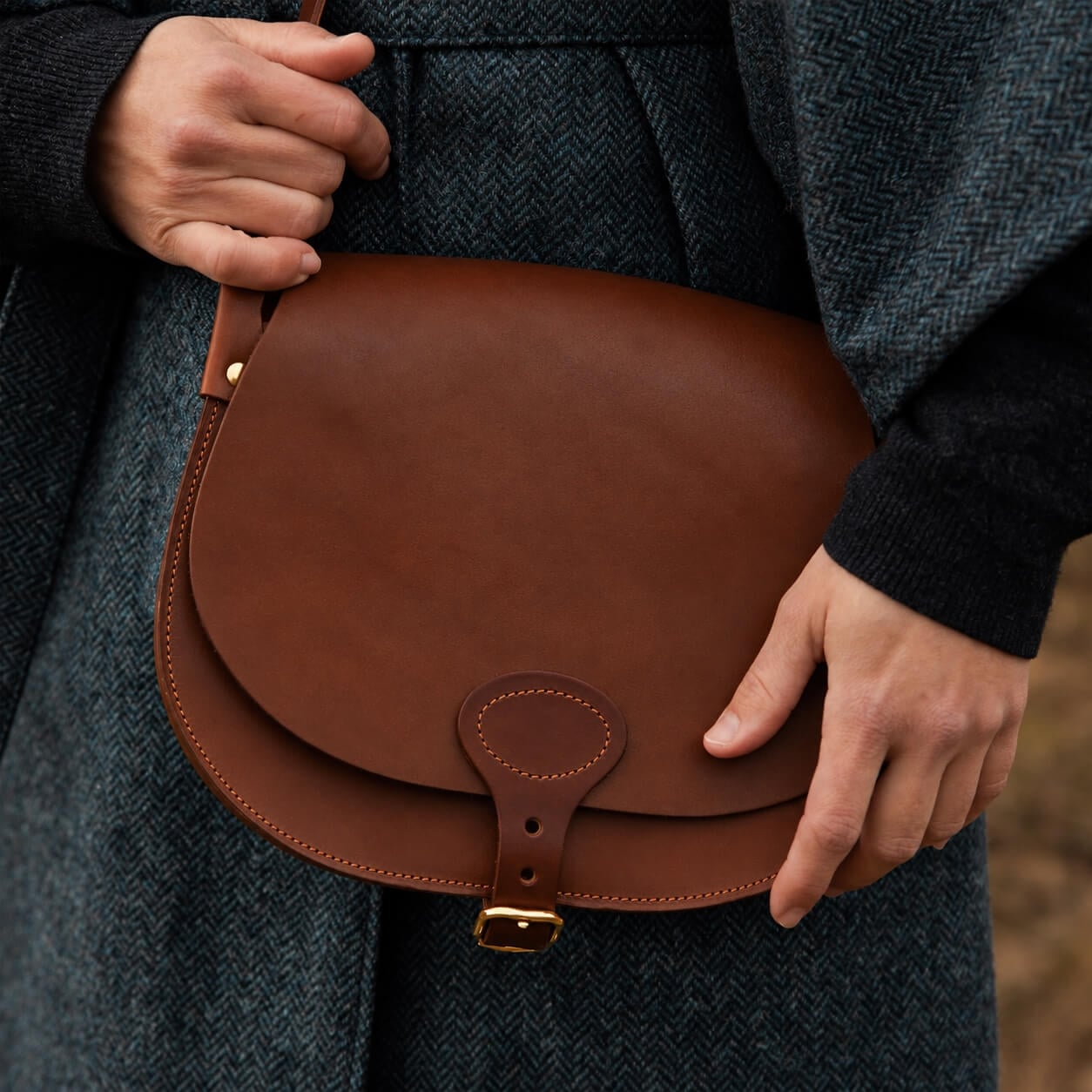 Gibecière Diane L / Handbag - Amber Brown (image n°6)