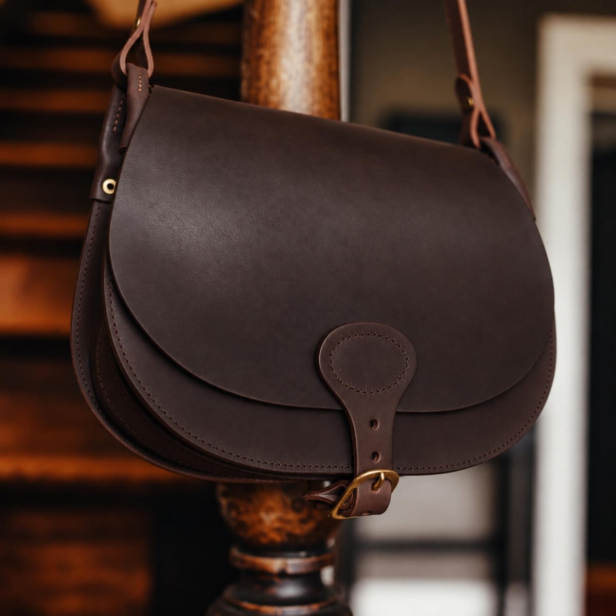 Jagdtasche Diane L - Dunkelbraun (image n°6)