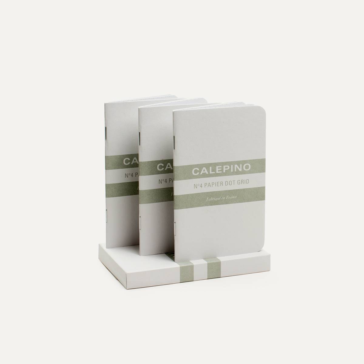 N°4 Dot Grid Paper - Case of 3 memo books (image n°1)