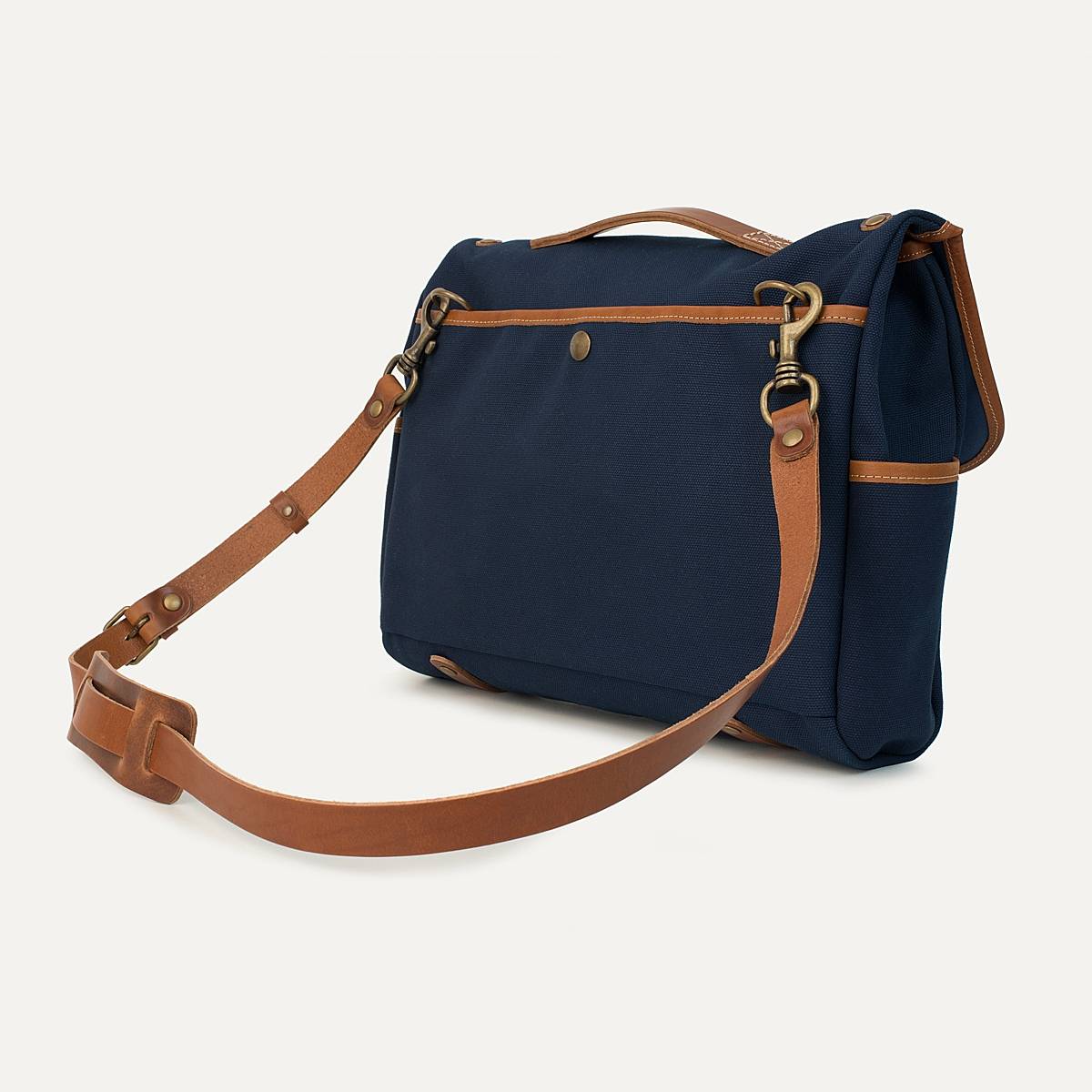 Musette Gabin - Navy blue/Pain Brûlé (image n°2)