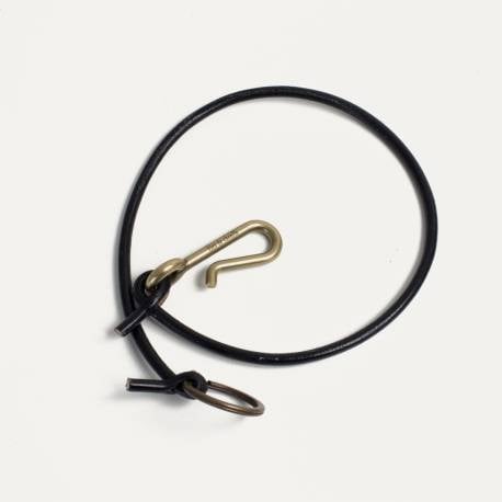 Lacet key ring - Black