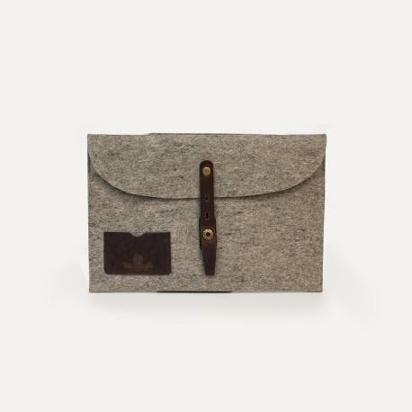 Misha Laptop 11 sleeve - Natural felt