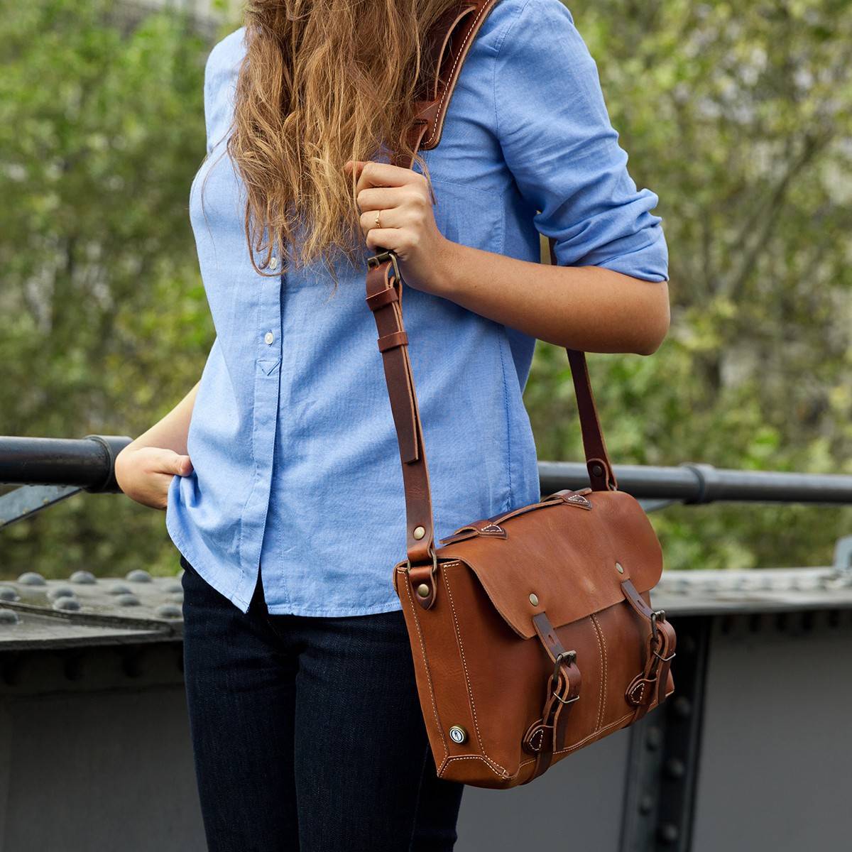 Klempner-Tasche Louise - Röstbraun (image n°7)