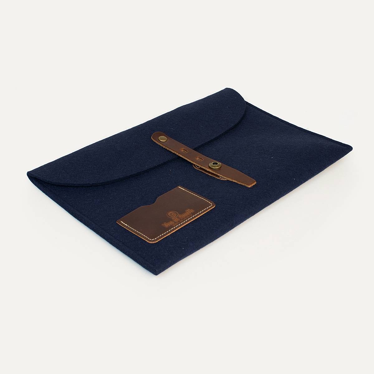 Misha Laptop 11 sleeve - Blue felt (image n°2)