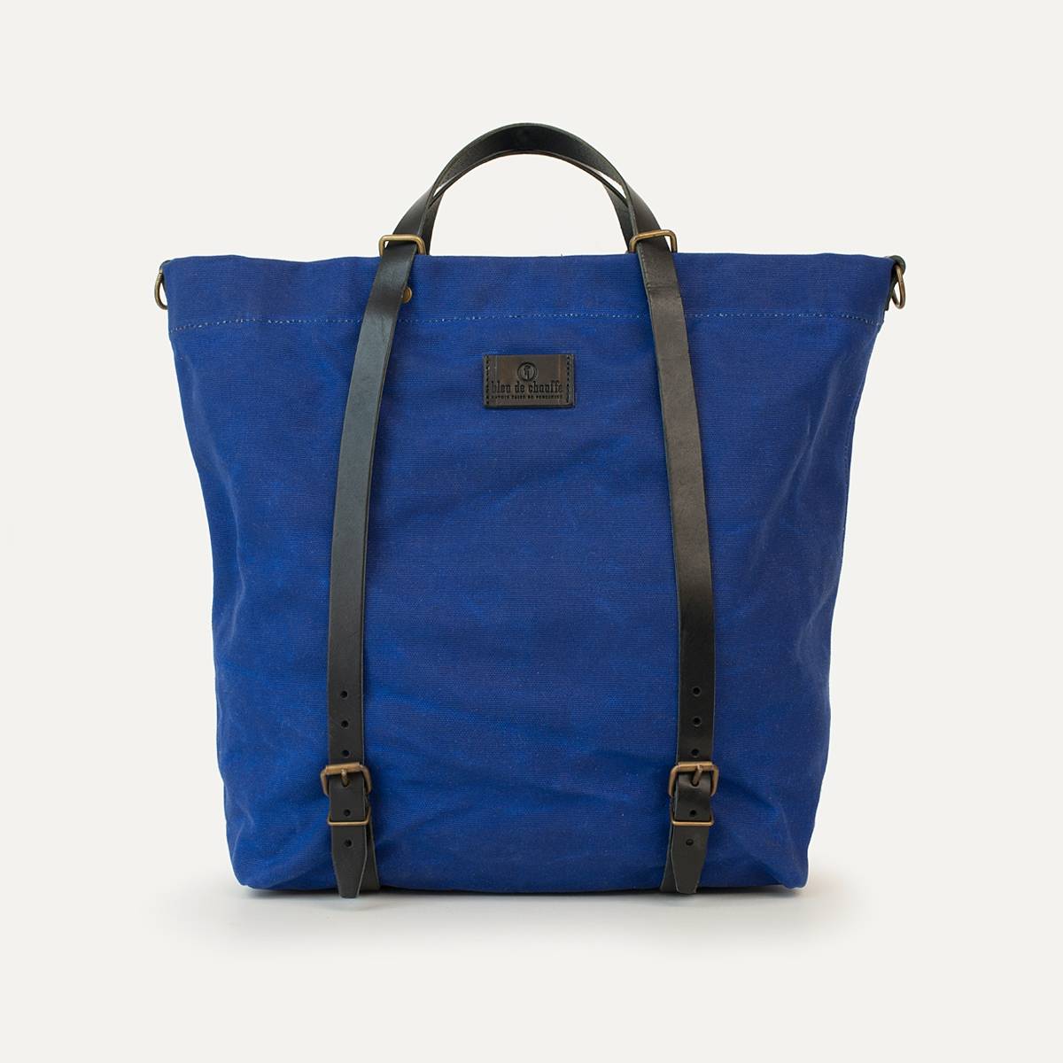 Nobu shopping bag WAXY - Blue (image n°1)