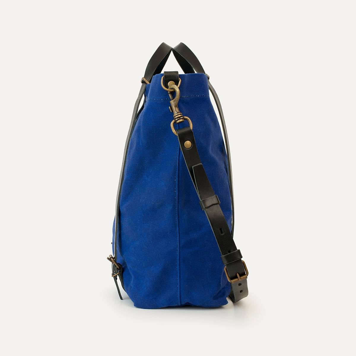 Nobu shopping bag WAXY - Blue (image n°3)