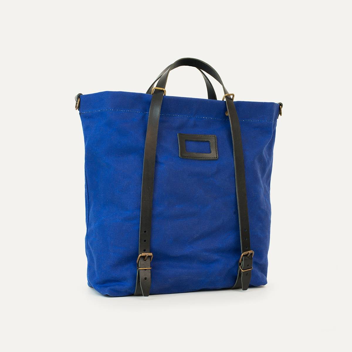 Nobu shopping bag WAXY - Blue (image n°2)