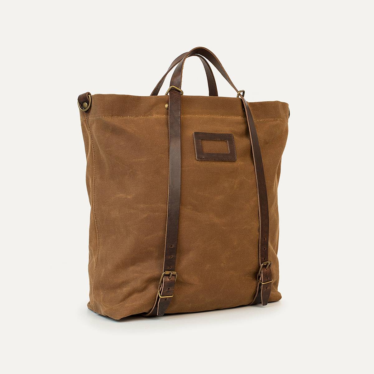 Nobu shopping bag WAXY - Camel (image n°2)