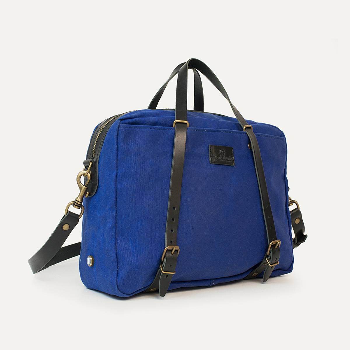 Business bag Report WAXY - Blue (image n°1)