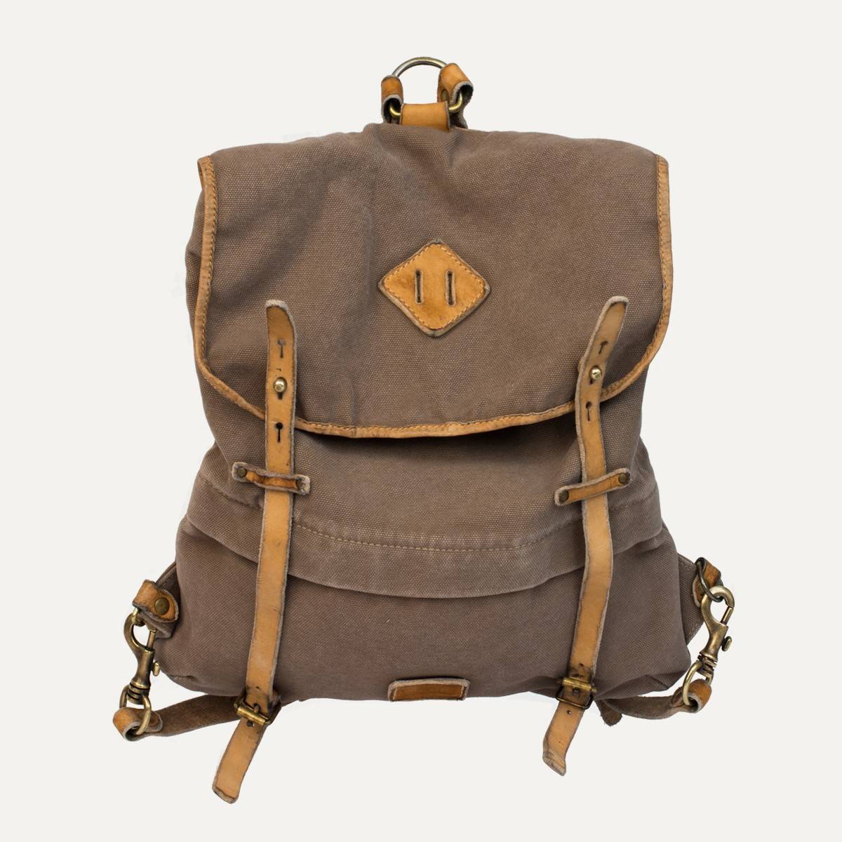 Kurier-Tasche crafted- Chamois/Natur (image n°2)