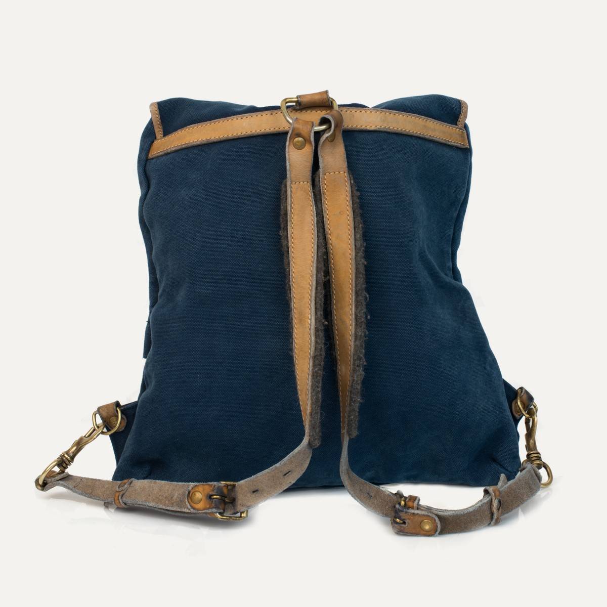 Kurier-Tasche crafted - Indigo/Natur (image n°3)
